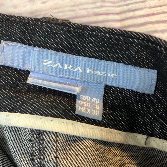 Zara Basic Denim like Skirt - Picture 5 of 5